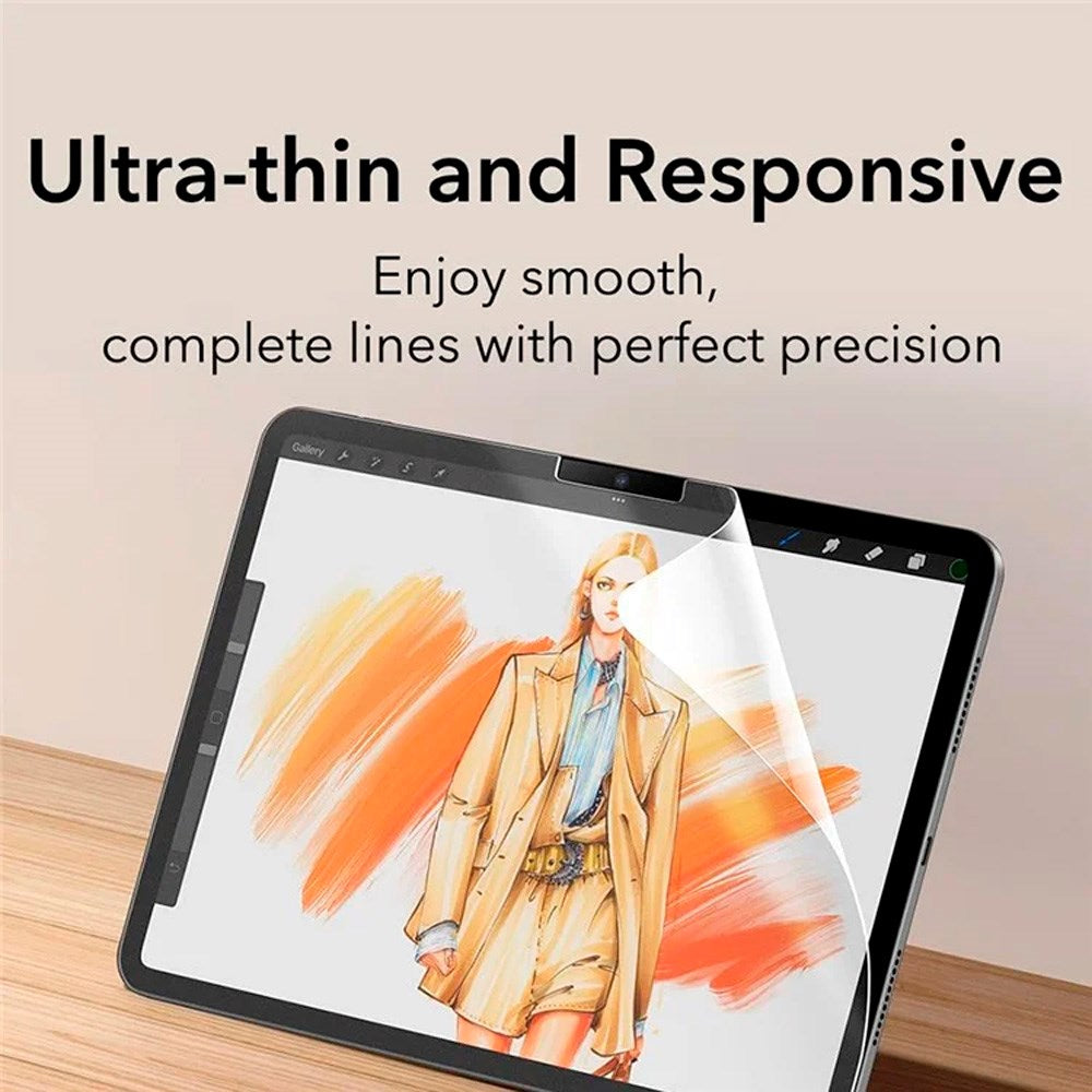 ESR iPad Pro 13" (2025 / 2024) Paper Feel Screen Protector - 2-Pack - Transparent