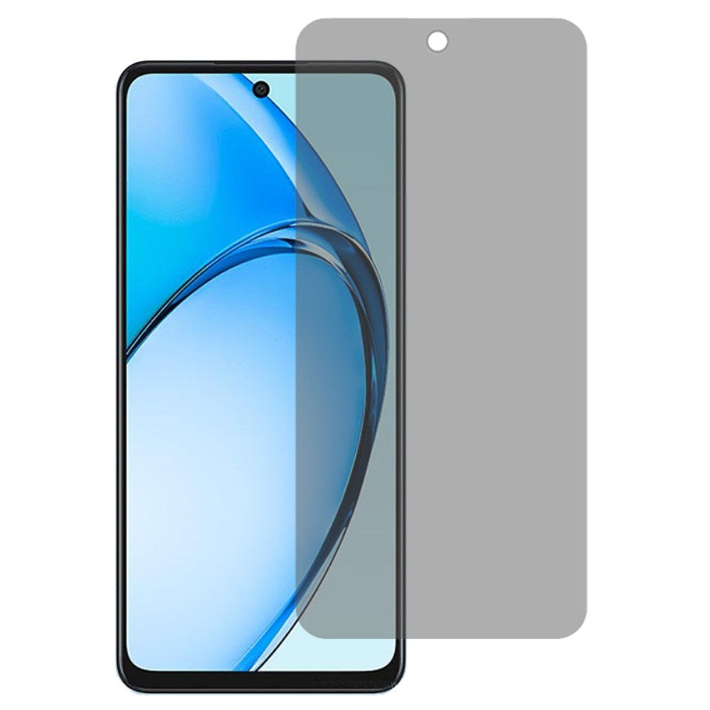 Oppo A60 Full Fit Tempered Screen Protector Glass - Privacy Function - Transparent