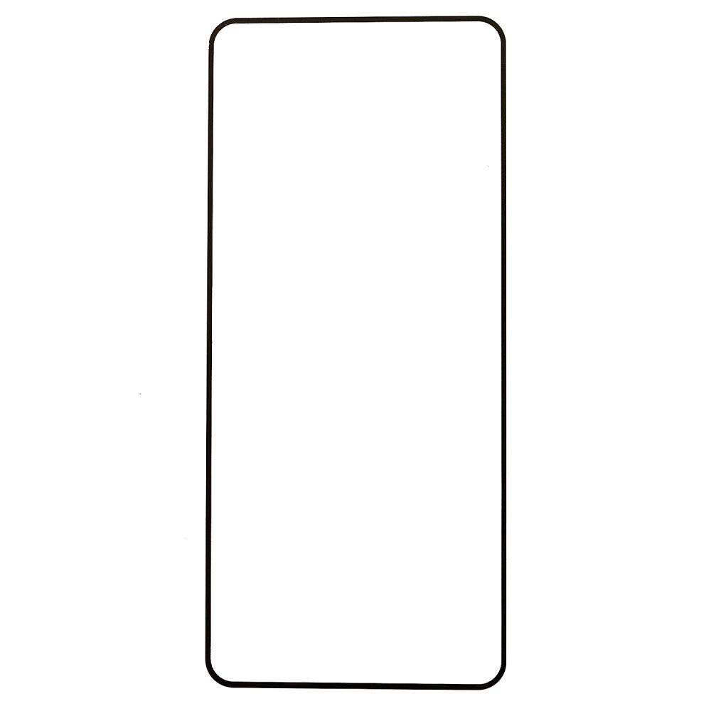 Oppo A40 Tempered Glass Screen Protector - Transparent / Black Edge