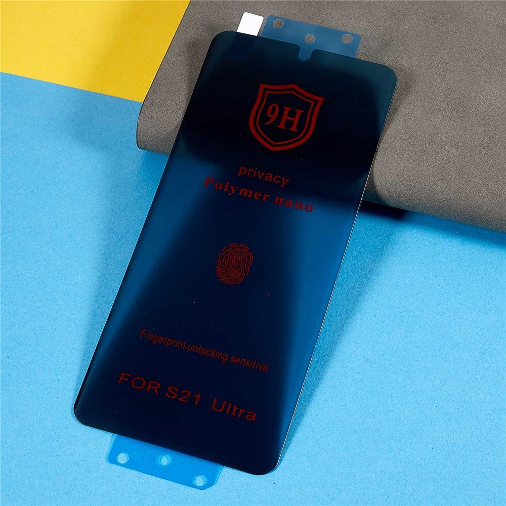 Samsung Galaxy S21 Ultra Screen Protector with Privacy Function - Transparent