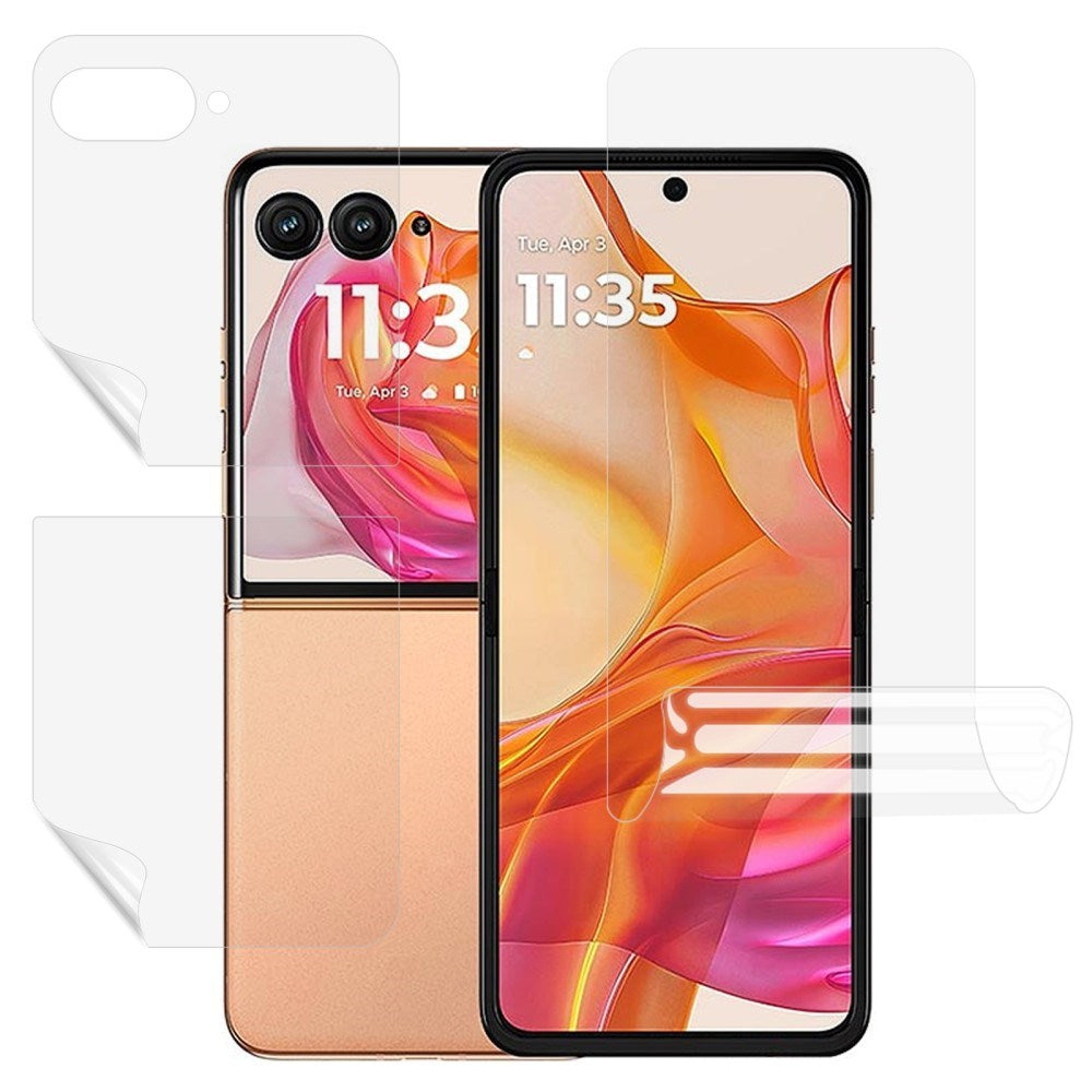 Motorola Razr 60 Ultra Screen Protector - 3 Parts - Transparent