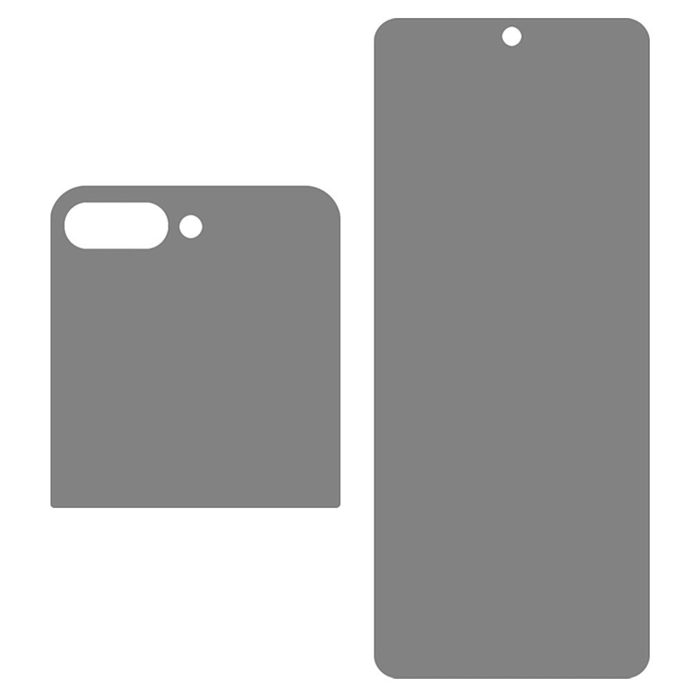 Samsung Galaxy Z Flip7 Screen Protector with Privacy Feature - Transparent