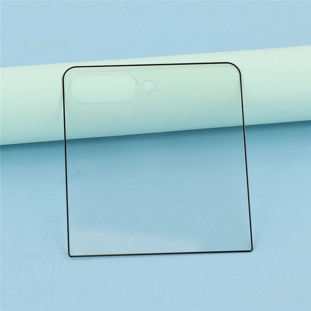 Samsung Galaxy Z Flip7 Screen Protector Glass - Transparent / Black