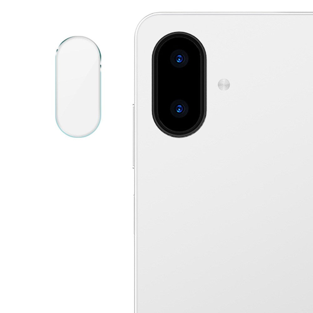 IMAK Samsung Galaxy A07 Tempered Camera Lens Protector Glass - Transparent