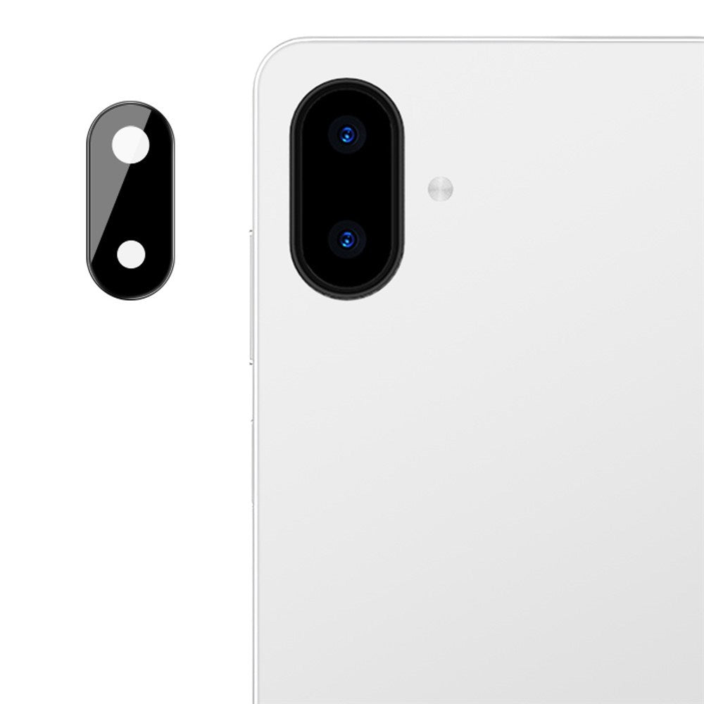 IMAK Samsung Galaxy A07 Tempered Camera Lens Protector Glass - Black