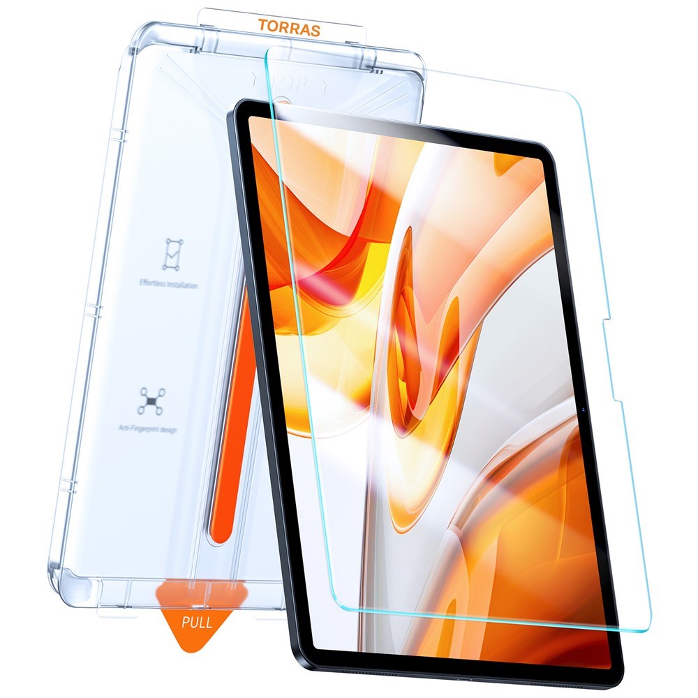 TORRAS iPad Air 13" (2026 / 2025 / 2024) Install Master Tempered Glass Screen Protector - Transparent