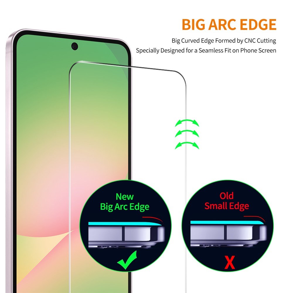 Samsung Galaxy A27 Tempered Glass Screen Protector - 2 pcs. - Transparent