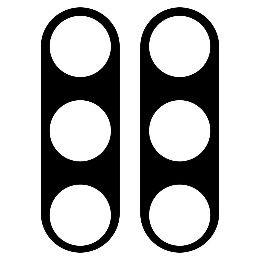 Samsung Galaxy S23+ (Plus) Camera Lens Protective Glass - 2 Pcs - Black