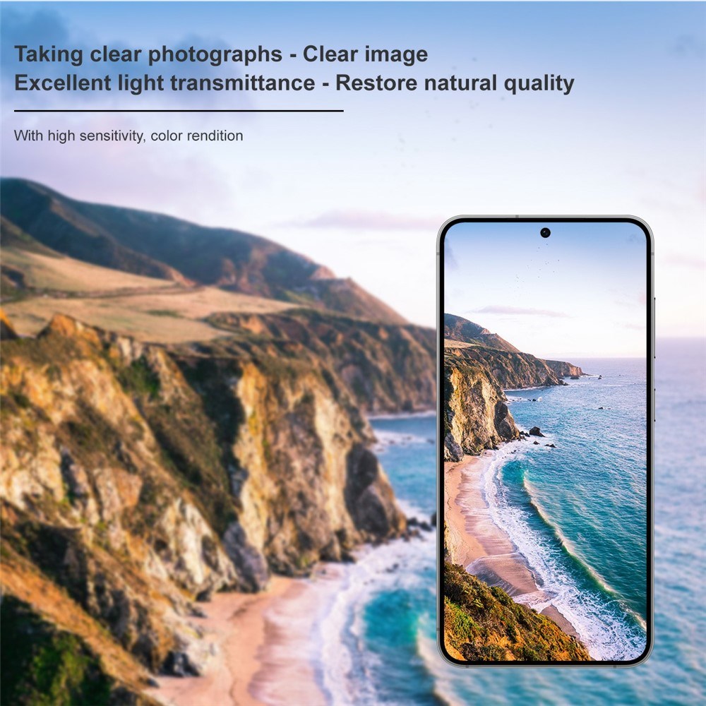 Samsung Galaxy S26+ (Plus) IMAK Tempered Camera Lens Glass - Transparent