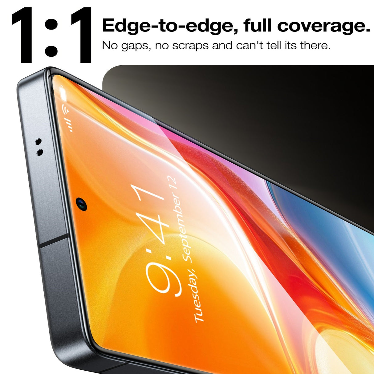 Samsung Galaxy S26 Ultra TORRAS Glassgo Tempered Screen Protector Glass with Installation Frame – Transparent