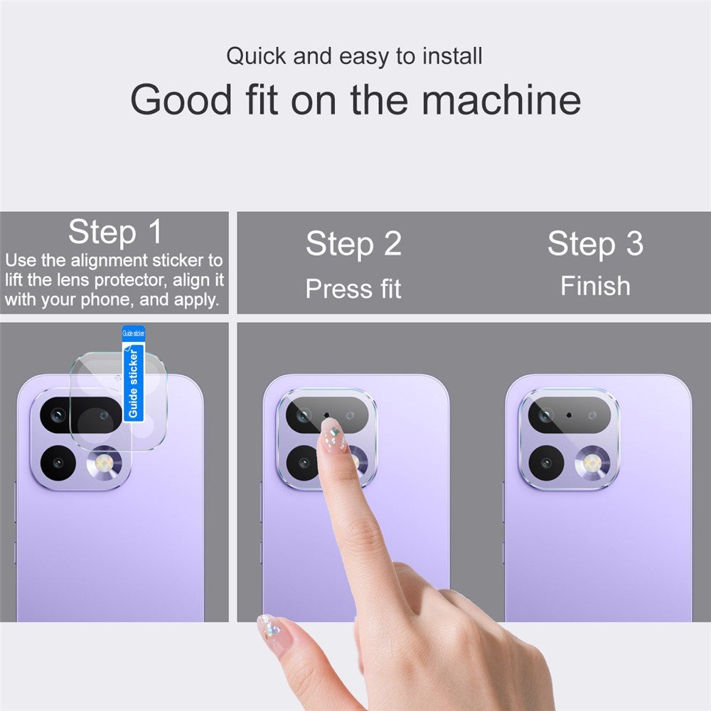 Realme 16 Pro IMAK Camera Lens Protective Glass - Transparent