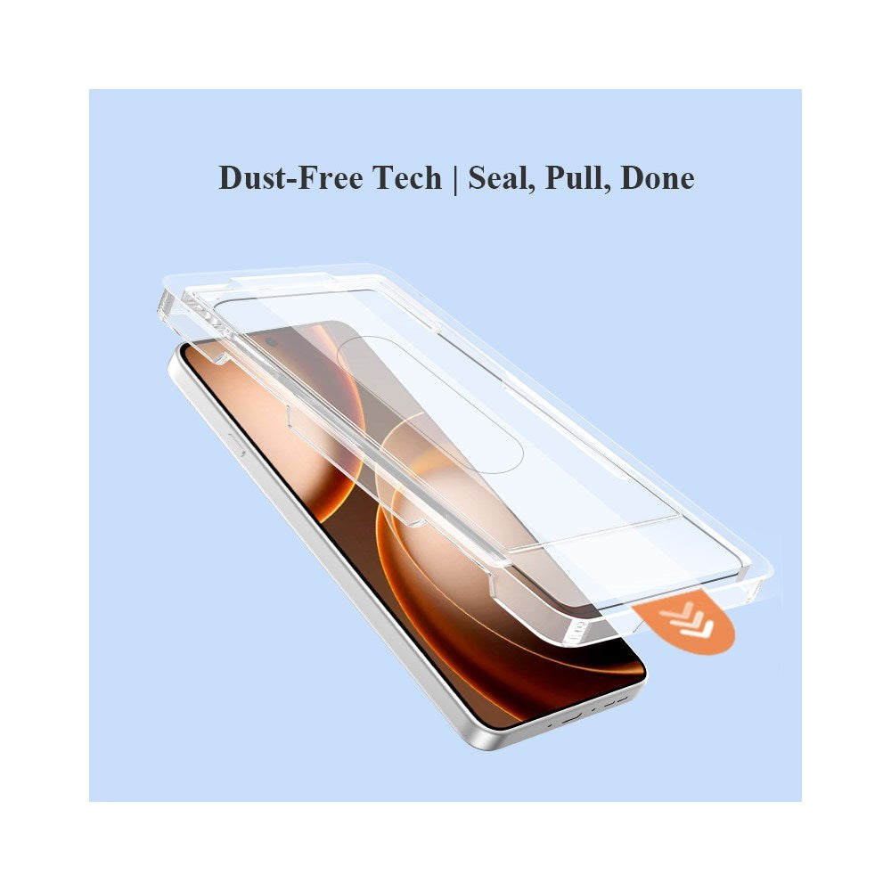 OPPO Find X9 Ultra LEREACH Screen Protector with Mounting Frame - Transparent