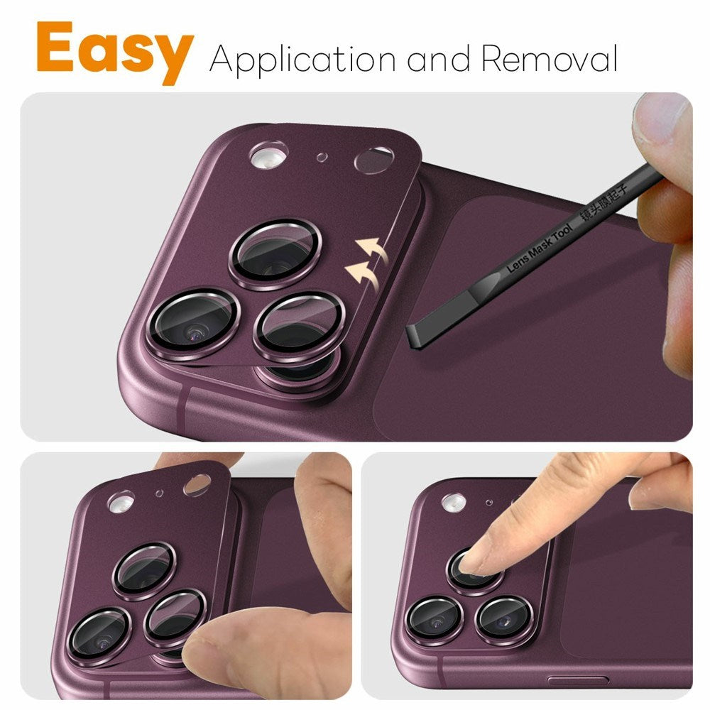 iPhone 18 Pro NORTHJO Camera Lens Protector - Purple