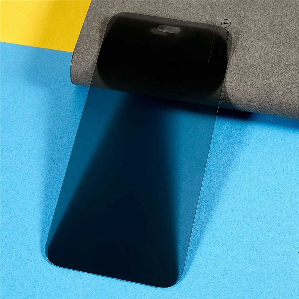 iPhone 18 Pro Max Full Coverage Tempered Glass Screen Protector - Privacy Function - Transparent