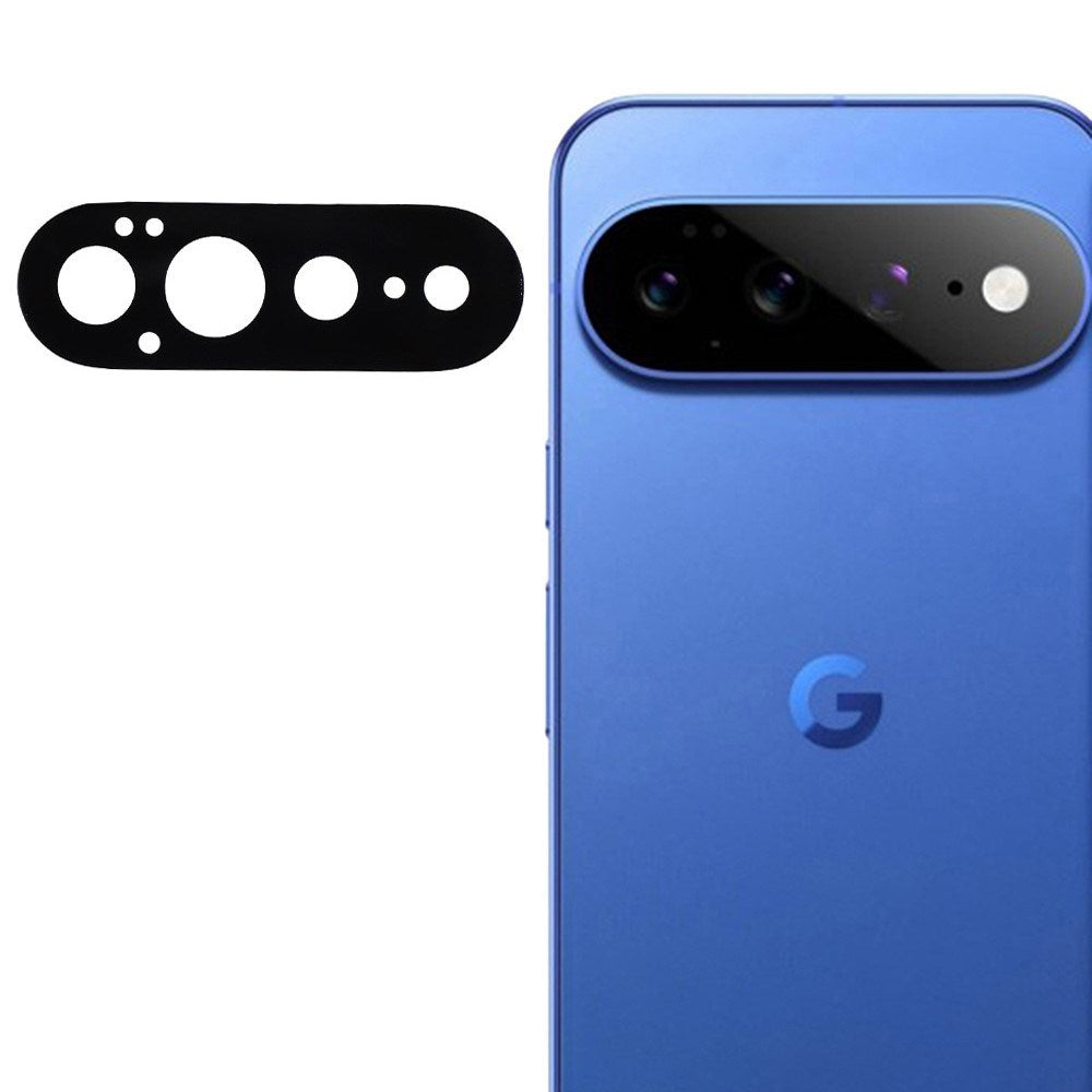 Google Pixel 11 Pro XL Tempered Camera Lens Protector Glass - Black