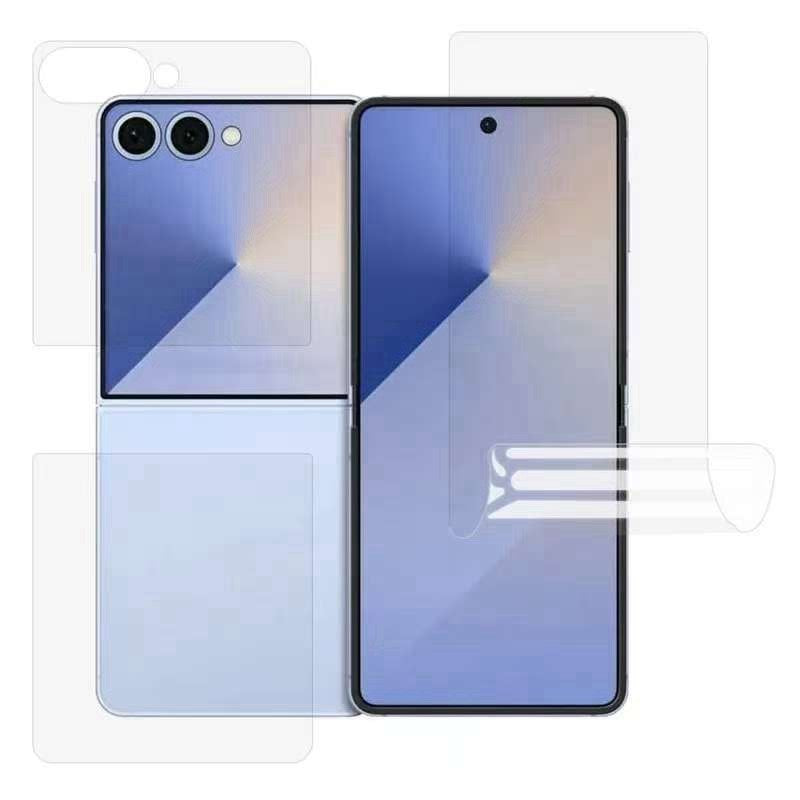 Samsung Galaxy Z Flip8 3-Piece Screen Protector Film - Transparent