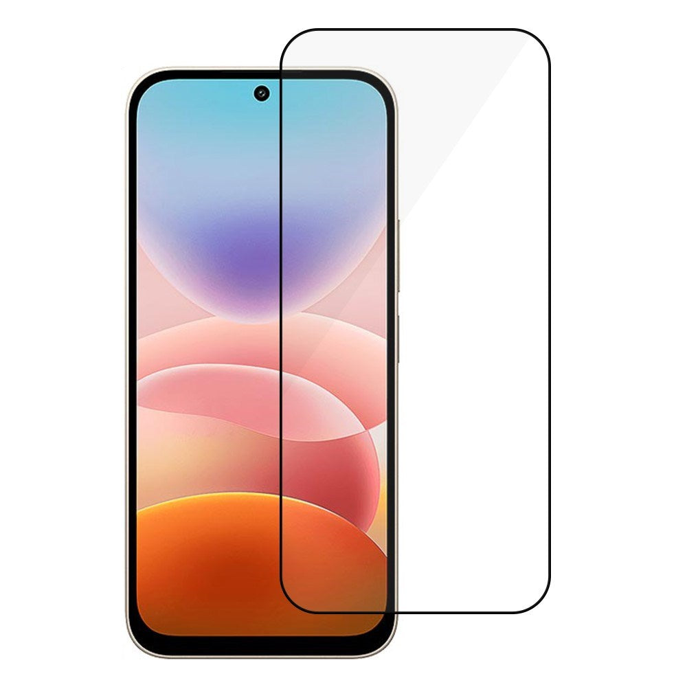 Xiaomi Redmi 17 (5G / 4G) Aluminium-Silicon Glass Screen Protector - Transparent / Black Edge