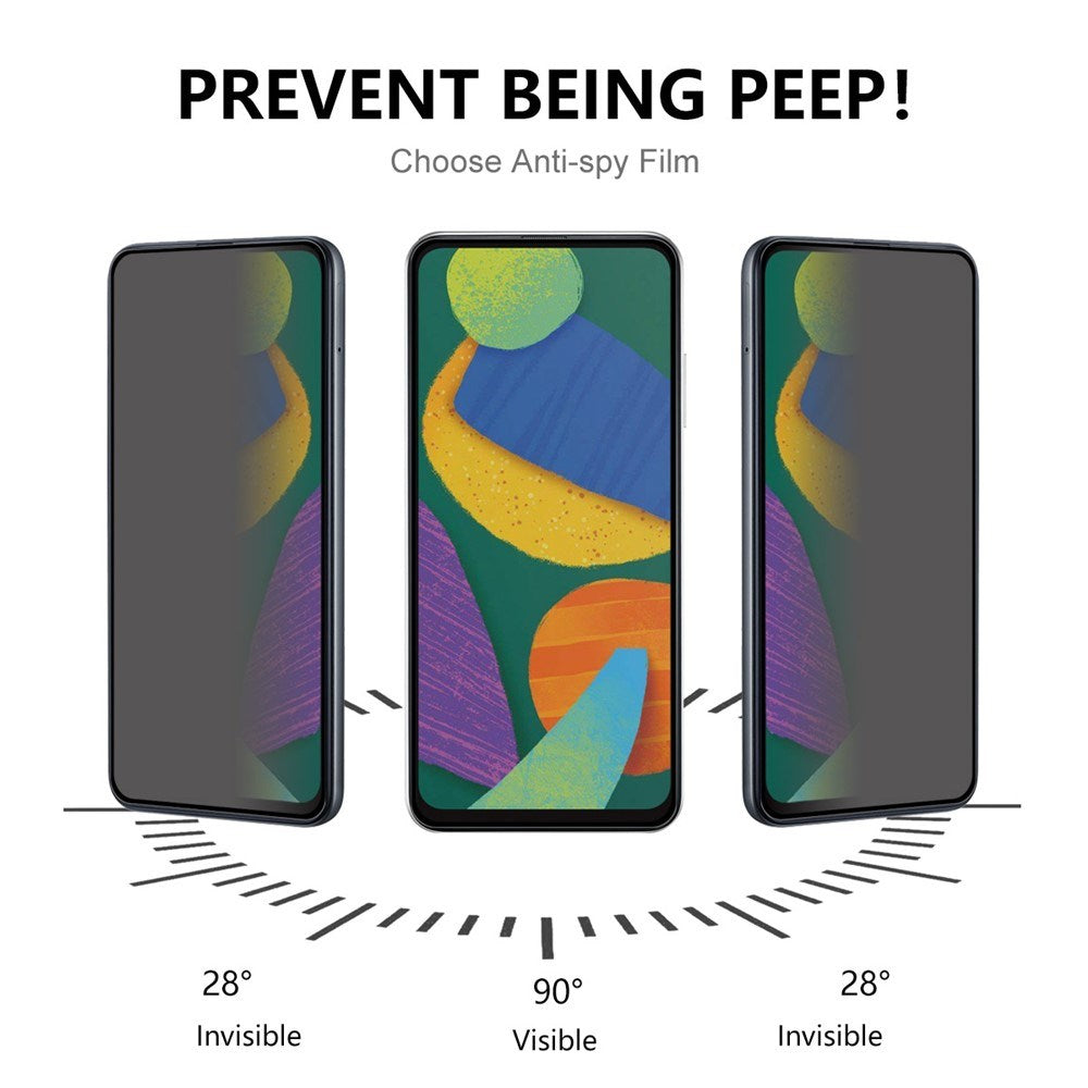 Samsung Galaxy S23 / S22 Screen Protector with Privacy Function - Transparent