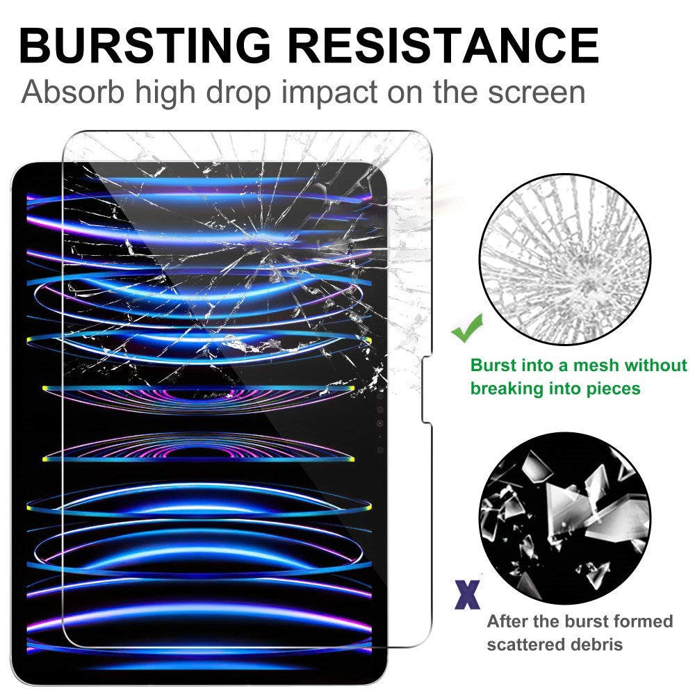 iPad Pro 13" (2025 / 2024) Arc Edge Tempered Glass - Screen Protection - Transparent