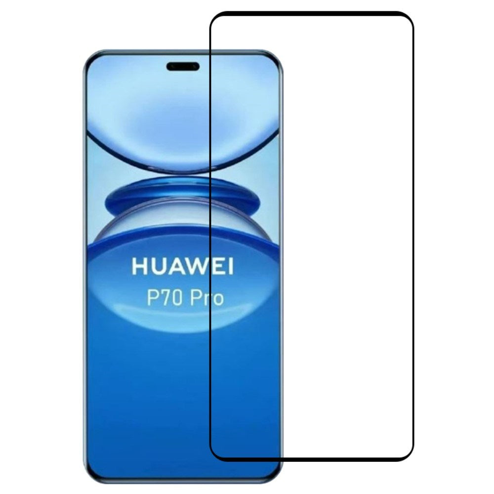 Huawei Pura 70 Pro / 70 Pro+ (Plus) / 70 Ultra Tempered Screen Protector Glass - Transparent / Black