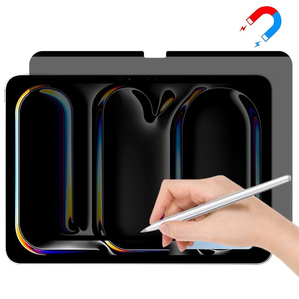 iPad Pro 11" (2025 / 2024) Paper Texture PET Magnetic Protective Film with Privacy