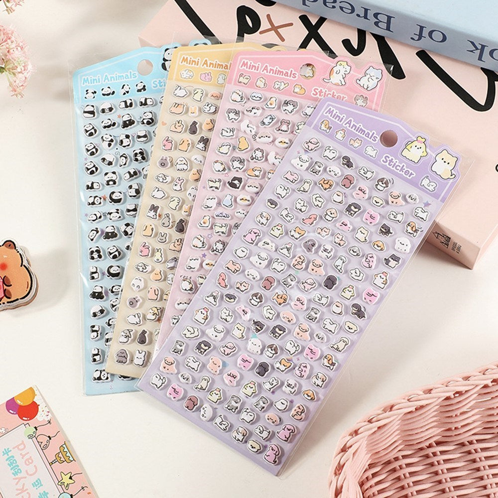 Mini 3D Bubble Foam Stickers for Phone & Camera Section - Mixed Food