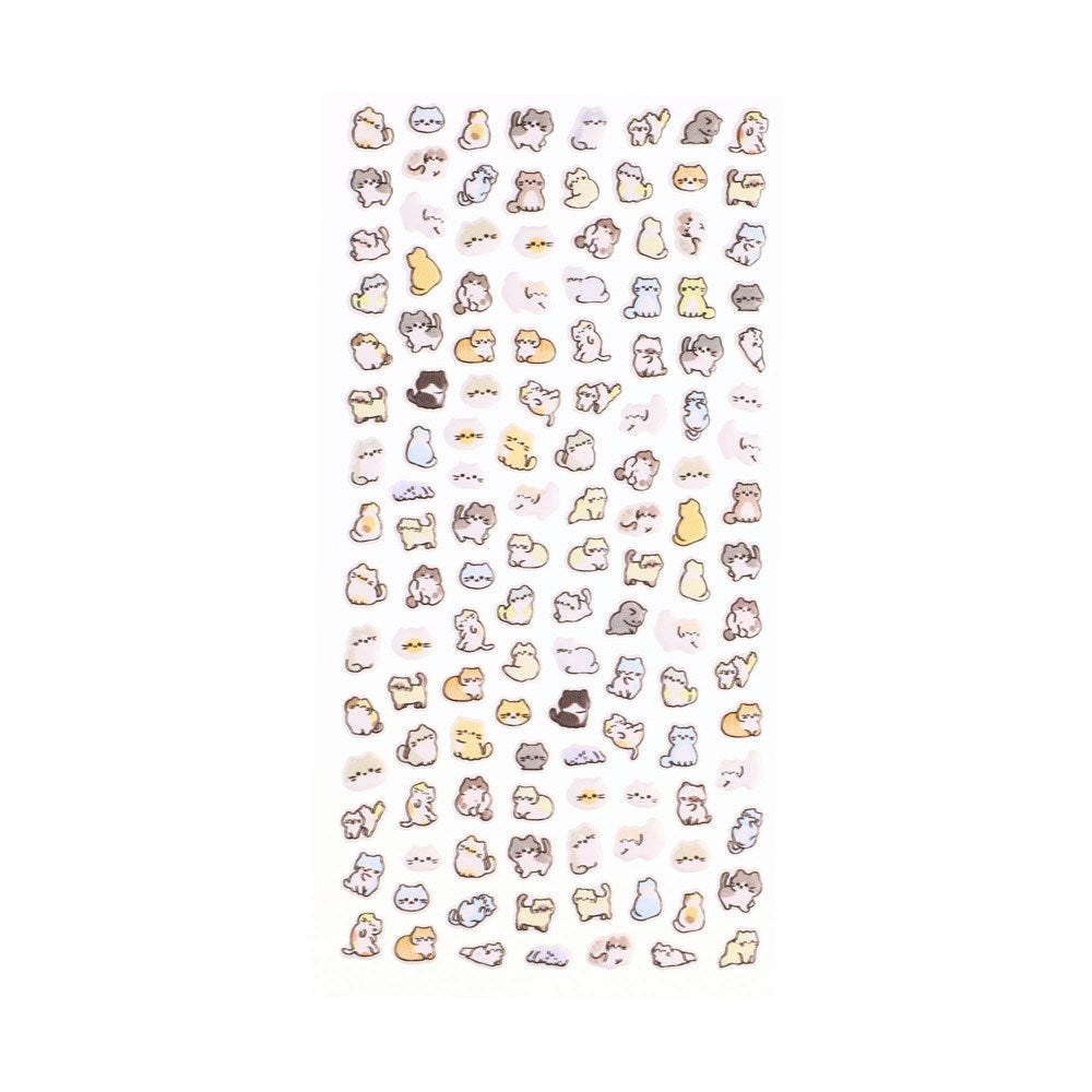 Mini 3D Bubble Foam Stickers for Phone & Camera Section - Small Cats