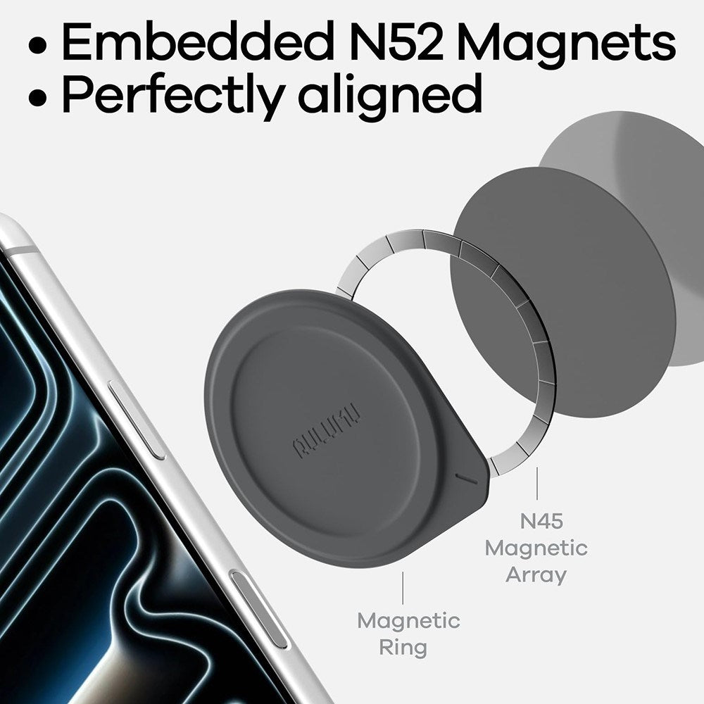 AULUMU Magnetic MagSafe Sticker - Grey