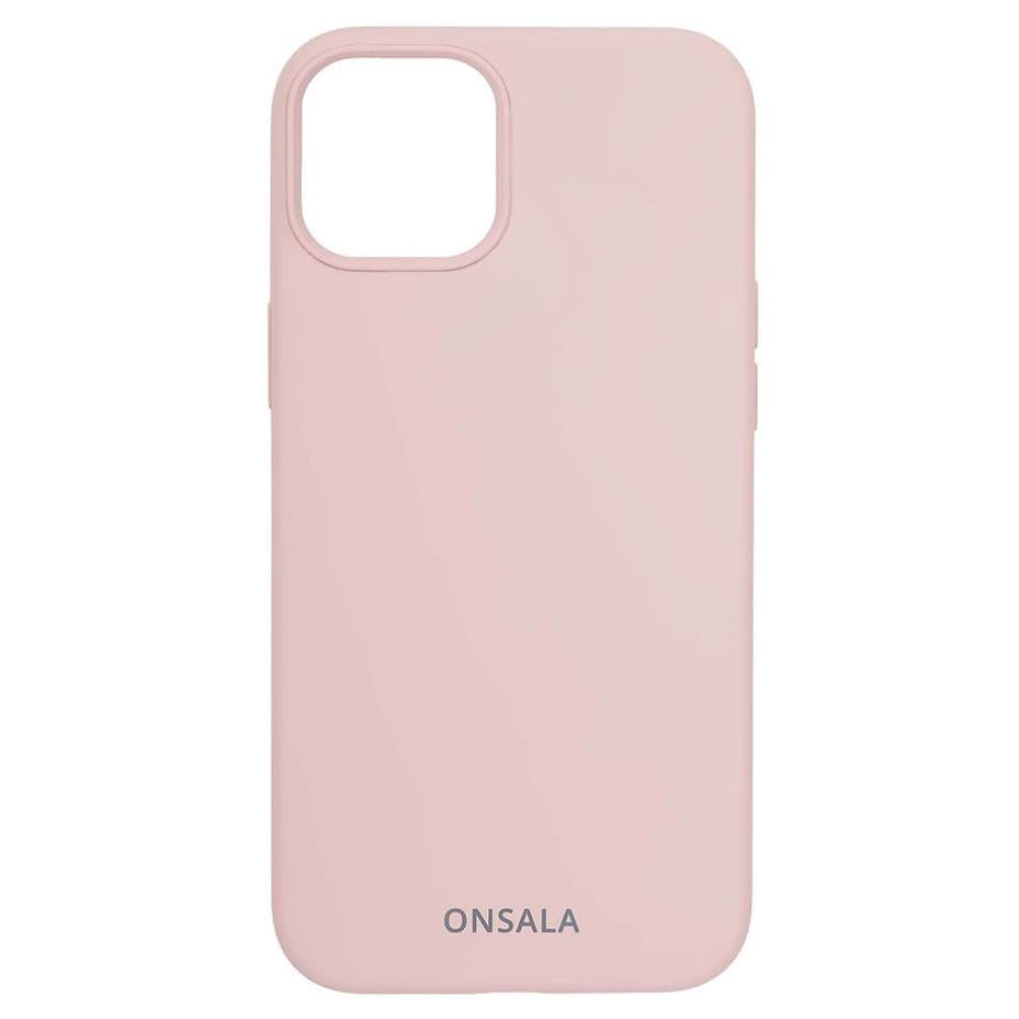 iPhone 13 Onsala Collection Liquid Silicone Case - Sand Pink