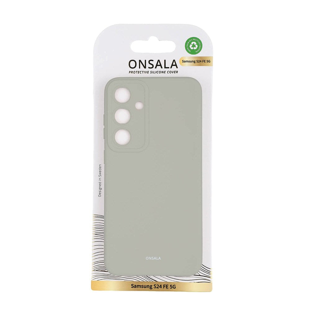 Onsala Silicone Case - Samsung Galaxy S24 FE - Grey