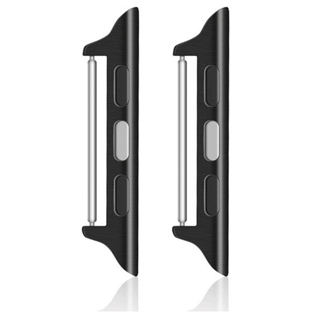 Apple Watch (42/44/SE/45/46/49mm) Strap Connector 22mm - Black