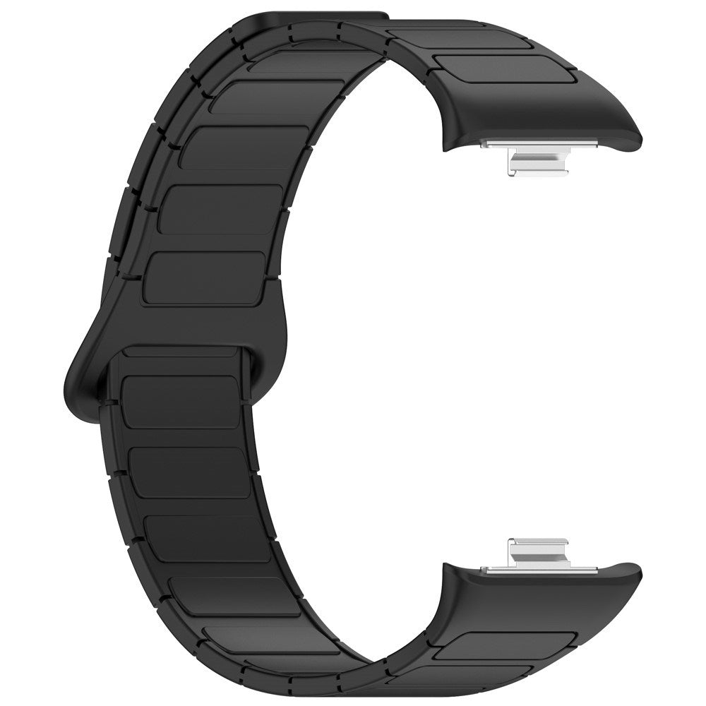 Xiaomi Smart Band 10 Pro / 9 Pro / 8 Pro Two-Tone Magnetic Flexible Plastic Strap - Black