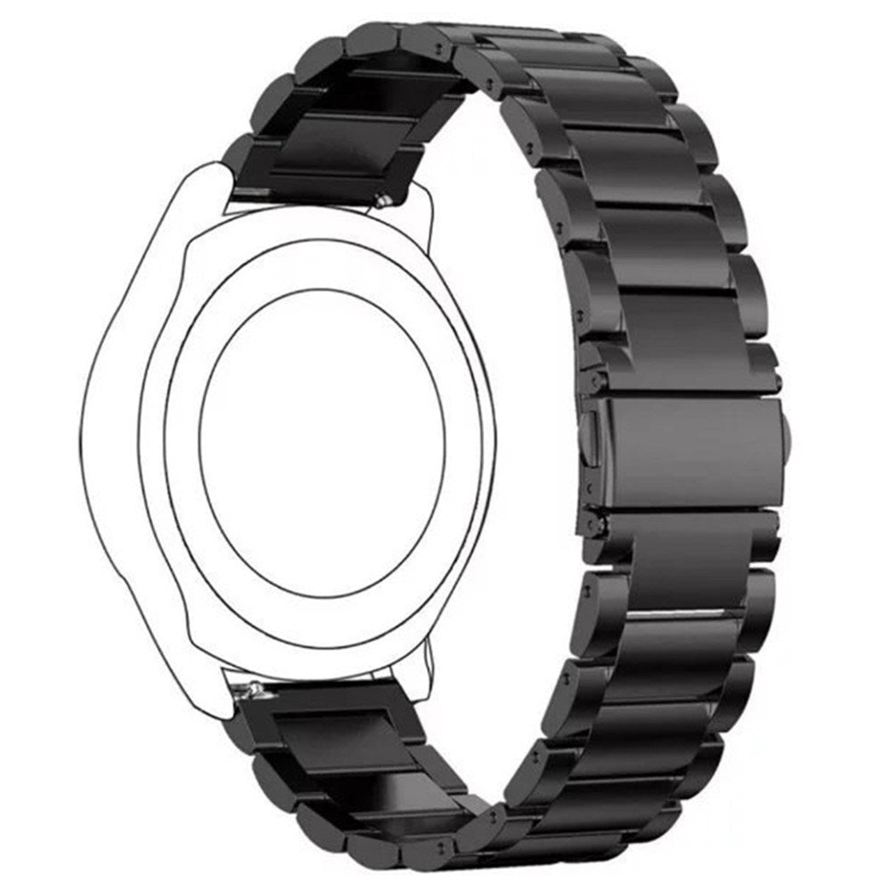 Huawei GT 4 / 5 (41mm) / 5 Pro (42mm) EIDERWOOD Metal Watch Strap - Black