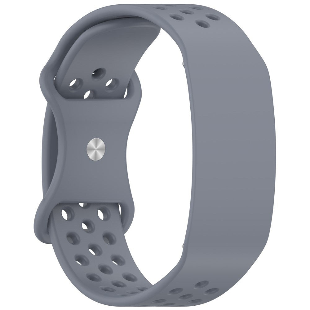 Garmin CIRQA Smart Band EIDERWOOD Silicone Strap with Breathable Perforated Holes - Blue Grey