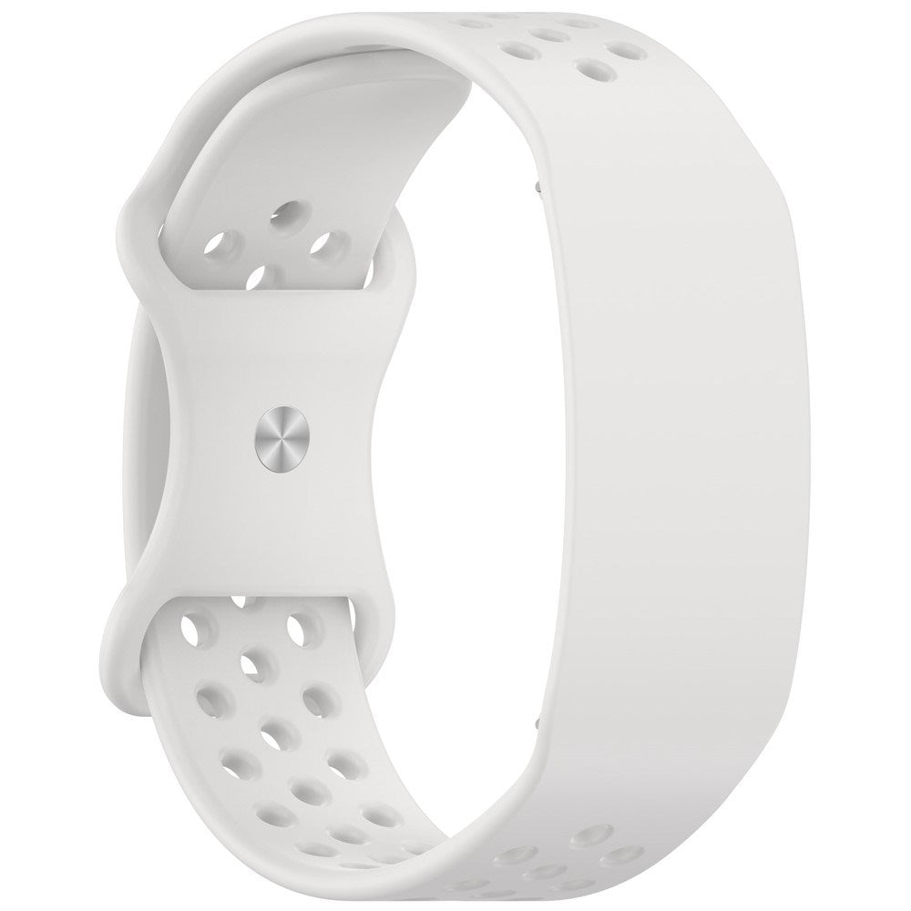 Garmin CIRQA Smart Band EIDERWOOD Silicone Strap with Breathable Perforated Holes - Grey White