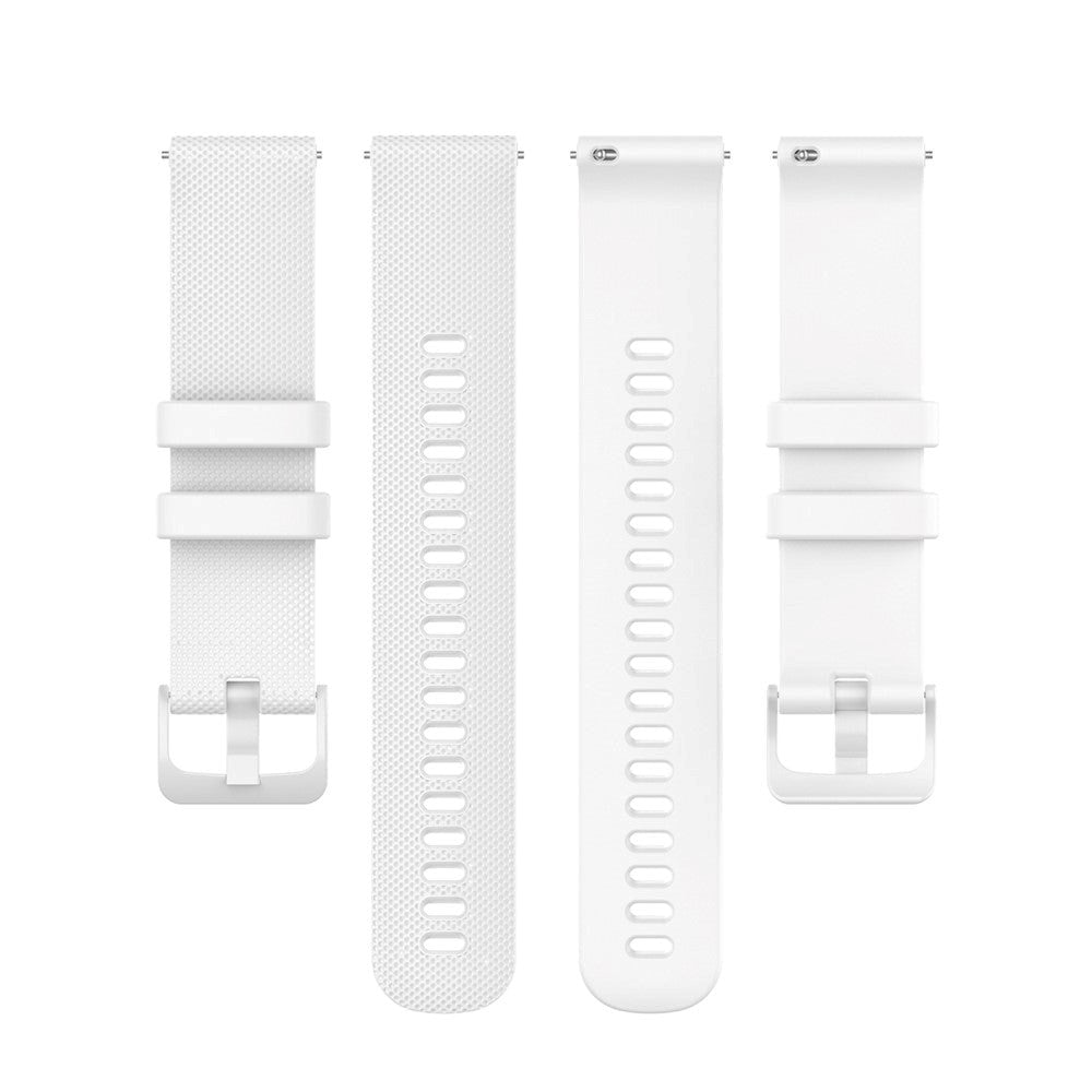 Smartwatch Universal Silicone Strap (20mm) - White