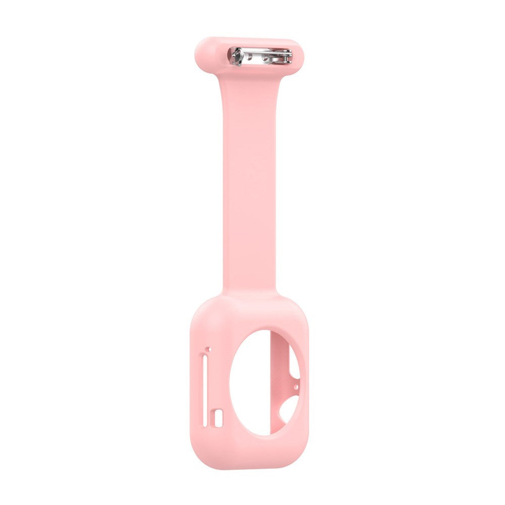 Apple Watch (38/40/SE/41/42mm) Silicone Nursing Watch Strap - Pink