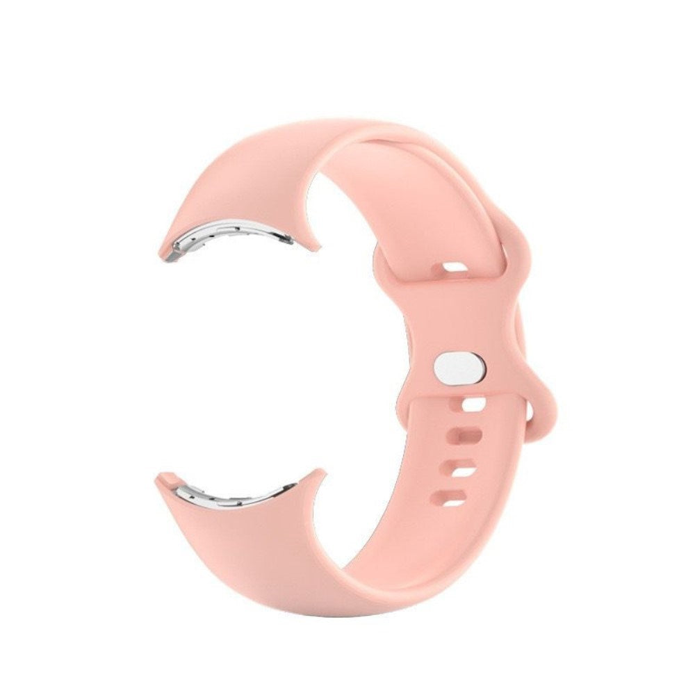 EIDERWOOD Google Pixel Watch 1 / 2 / 3 (41mm) Silicone Smartwatch Strap - Pink