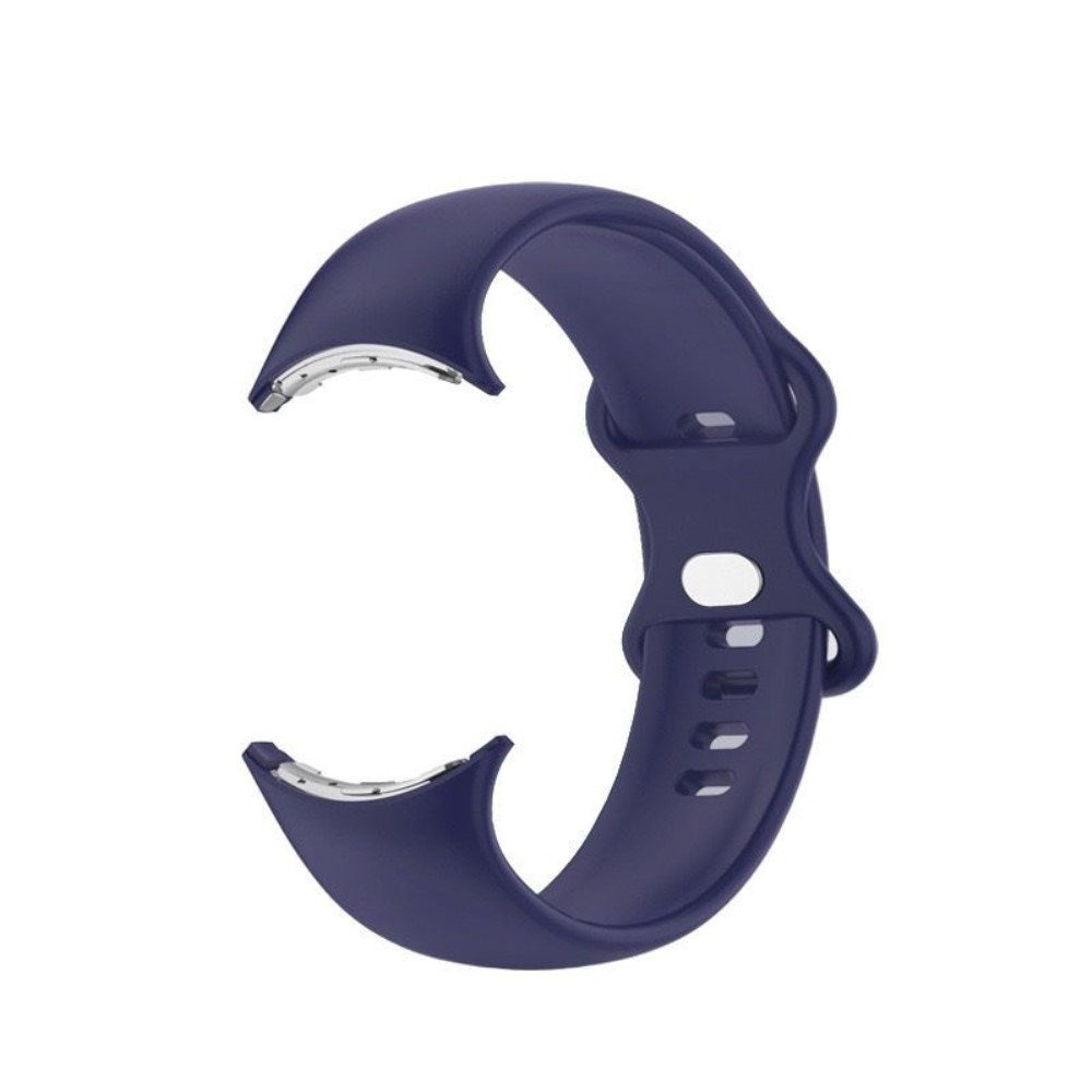 EIDERWOOD Google Pixel Watch 1 / 2 / 3 (41mm) Silicone Smartwatch Strap - Dark Blue