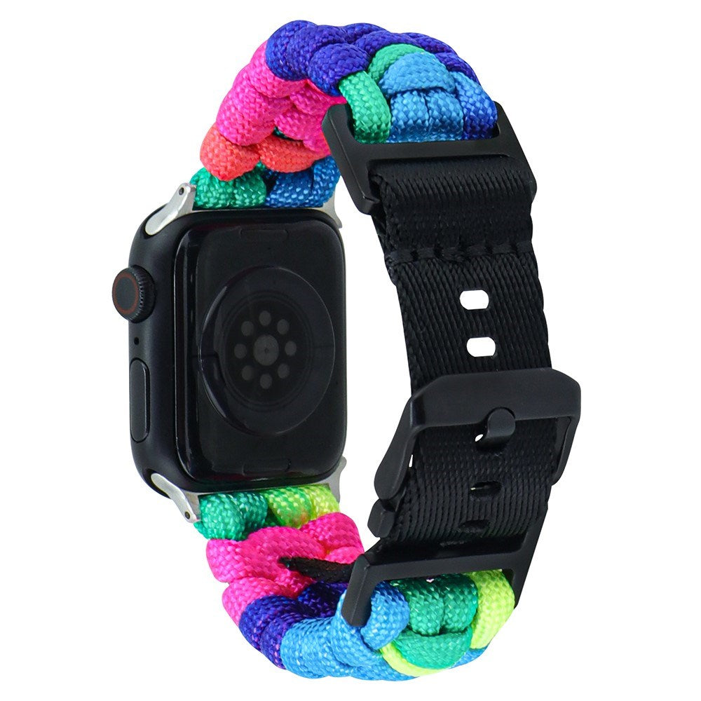 Apple Watch (42/44/SE/45/46/49mm) EIDERWOOD Braided Nylon Watch Strap - Multi