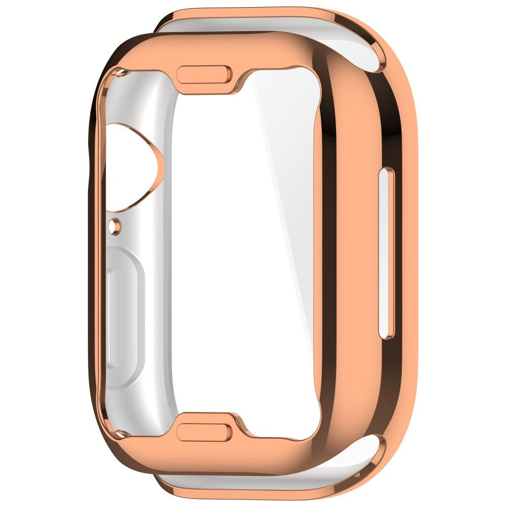 Apple Watch 11 / 10 (46mm) Flexible Plastic Case with Screen Protection - Rose Gold