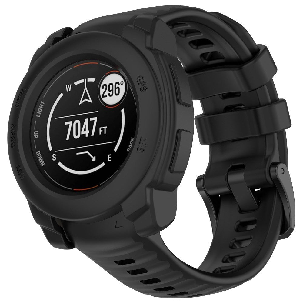 Garmin Instinct E (40mm) Bumper Silicone Case - Black