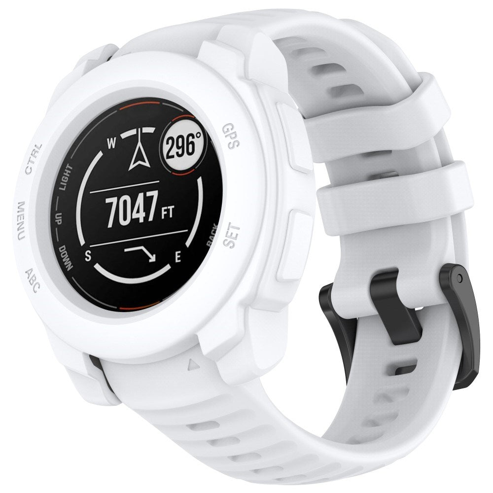 Garmin Instinct E (40mm) Bumper Silicone Case - White
