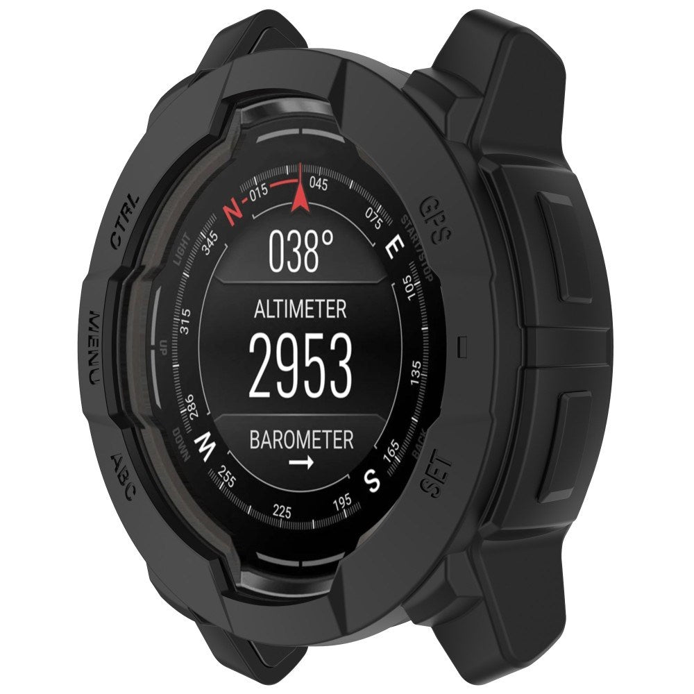 Garmin Instinct E (45mm) Bumper Silicone Case - Black
