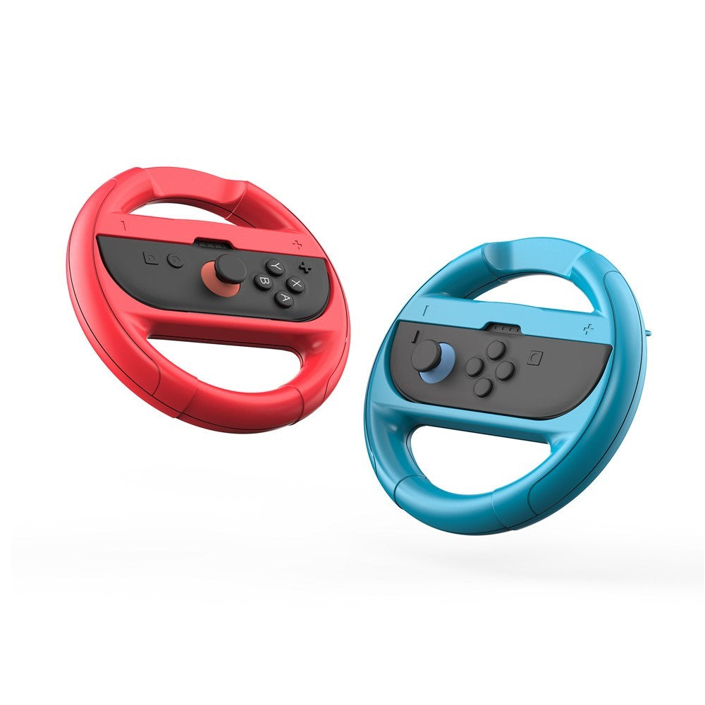 Nintendo Switch / Switch 2 / Switch OLED Controller Steering Wheel - Blue / Red