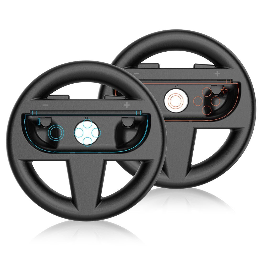 Racing Wheel for Nintendo Switch 2 Controller - 2 pcs - Black