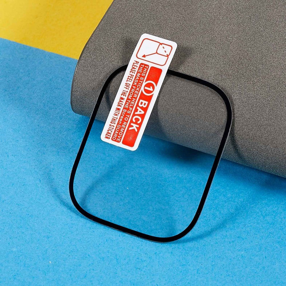 Apple Watch SE/6/5/4 (40mm) Tempered Glass - Screen Protector - Transparent / Black Edge