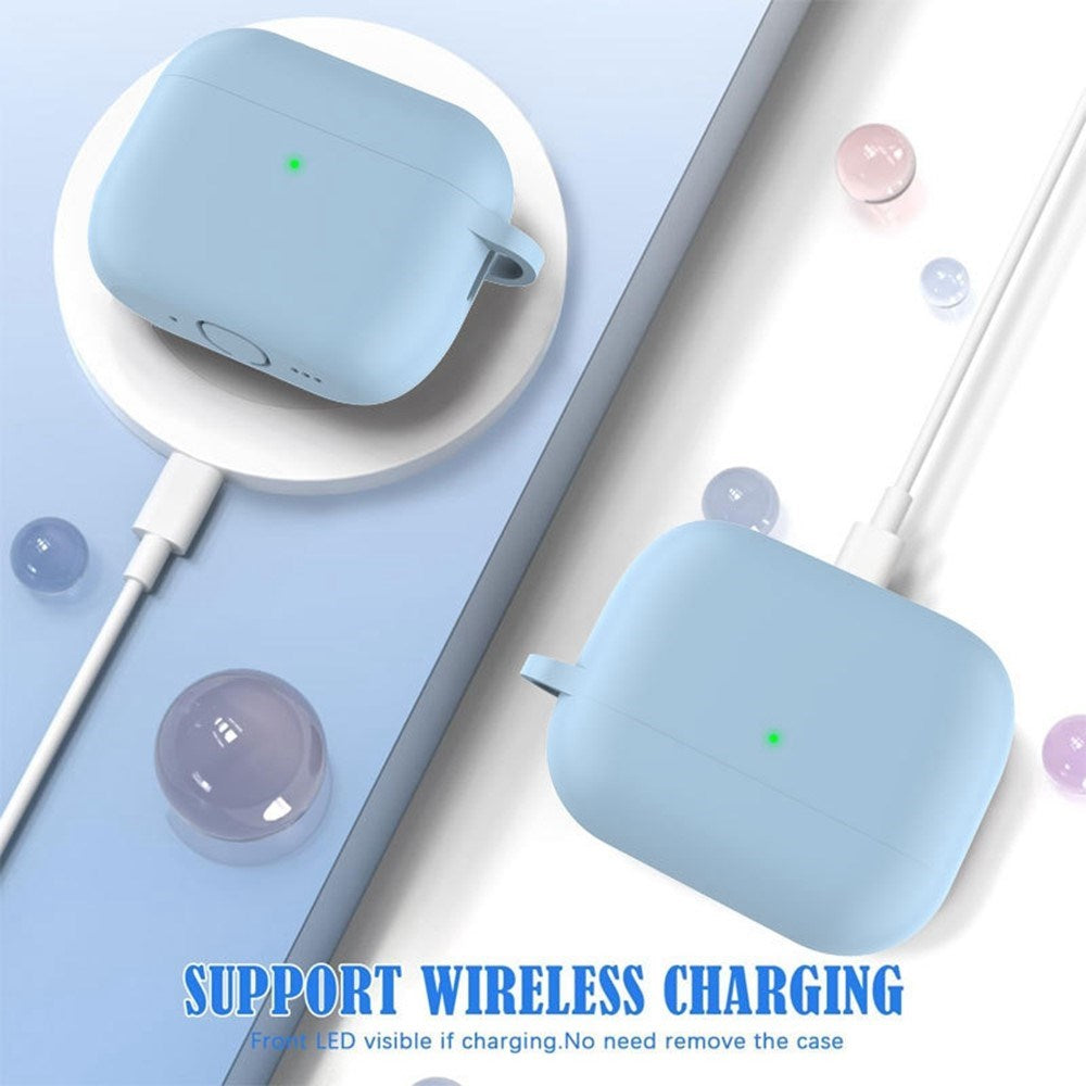 Apple AirPods Pro (3rd gen.) Silicone Case with Carabiner & Cleaning Pen - Blue