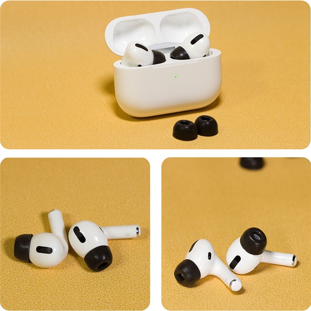 AirPods Pro (1. & 2. Gen.) AHASTYLE WG28 Memory Foam Earplugs - Size S - Black