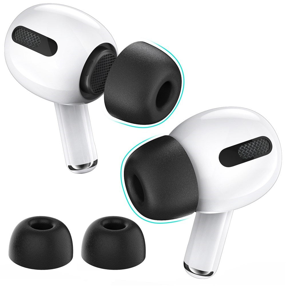 AirPods Pro (1. & 2. Gen.) AHASTYLE WG28 Memory Foam Earplugs - Size M - Black